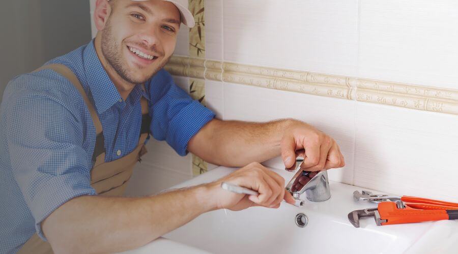 Professional bathroom faucet installation in New Springfield, OH